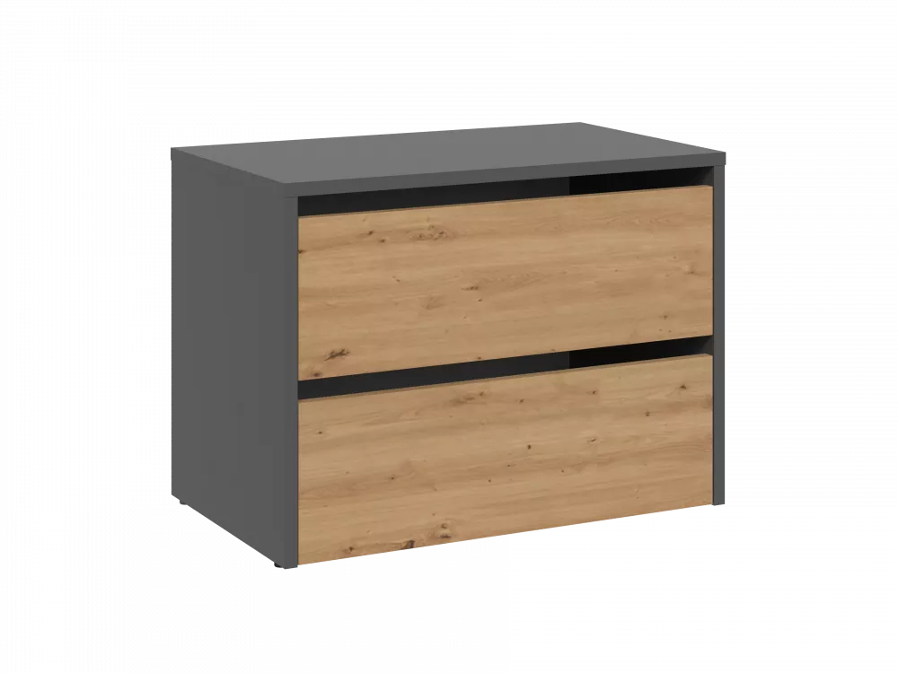 Apavu plaukts Modo 1 Korpusa krāsa: antracīts, · 60 × 44 × 36 cm