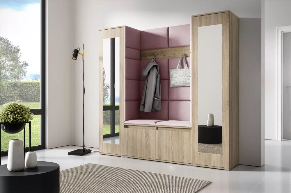 Apavu plaukts Emi 31 Trinity Korpusa krāsa: sonoma, · 190 × 185 × 40 cm