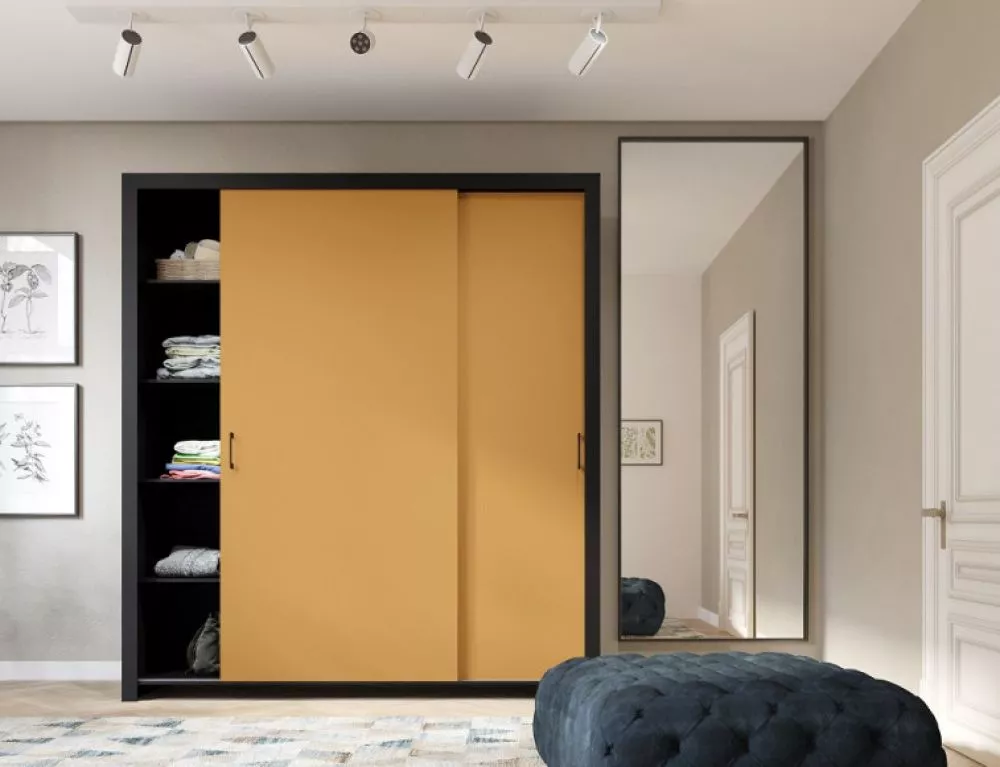 Skapis Frama Color Silver · 185 × 60 × 206 cm