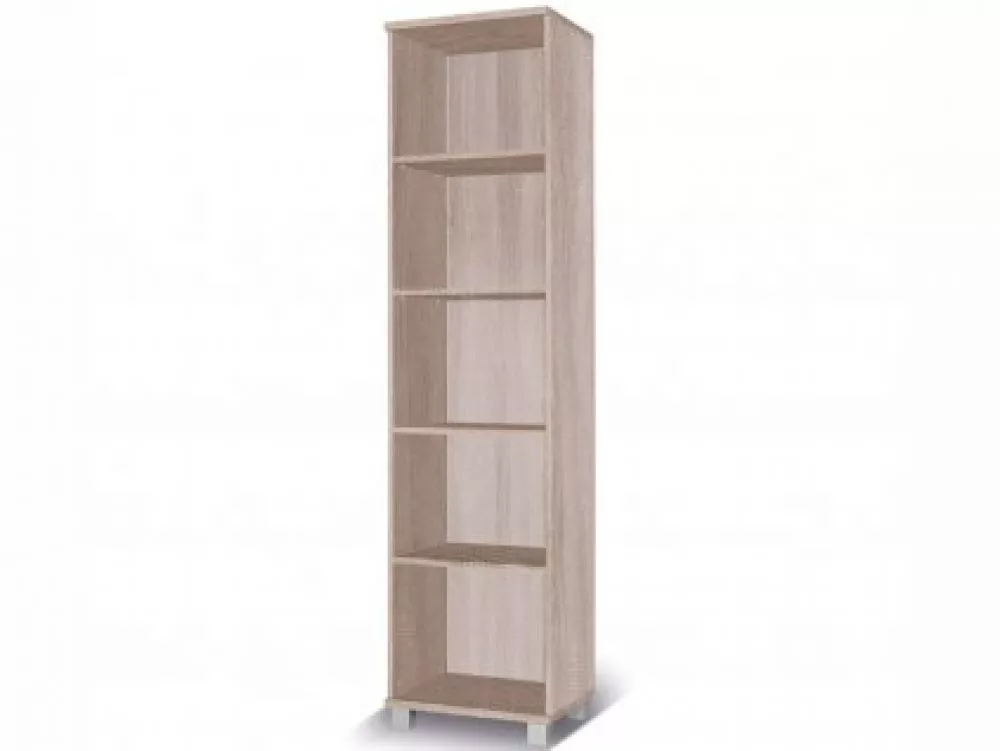 Grāmatu skapis Maximus M12 · Sonoma · 50 × 40 × 203 cm