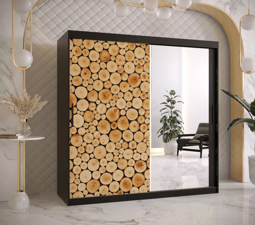 Skapis Sosna 2 · 180 × 62 × 200 cm