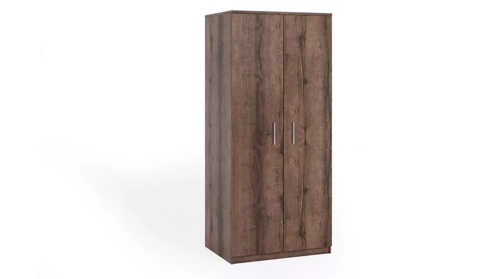 Skapis Bono BO SZ2D · Tumšais ozols · 90 × 65 × 202.2 cm