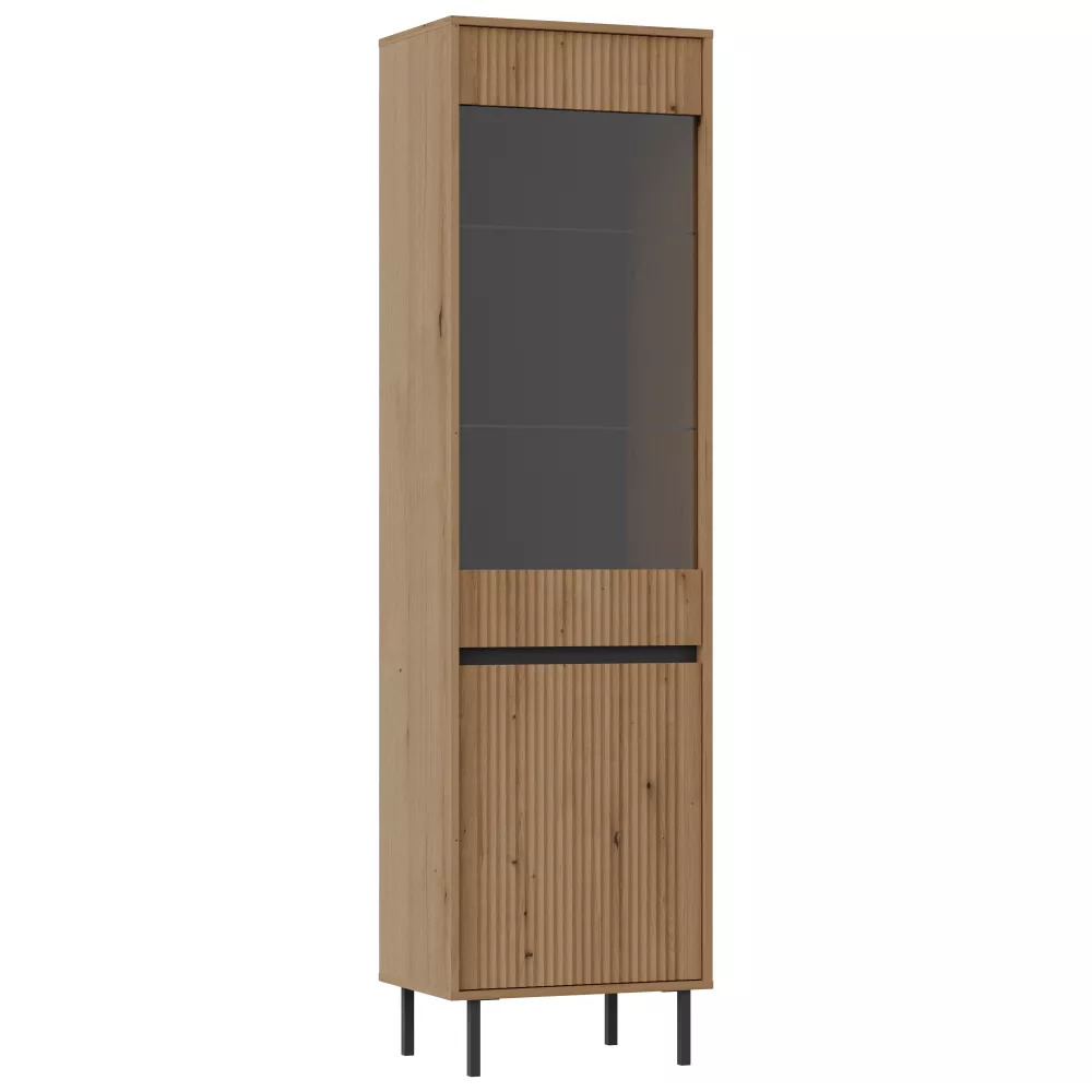 Sekcija Osaka 101 · Ozols evoke · 55.8 × 40 × 205 cm