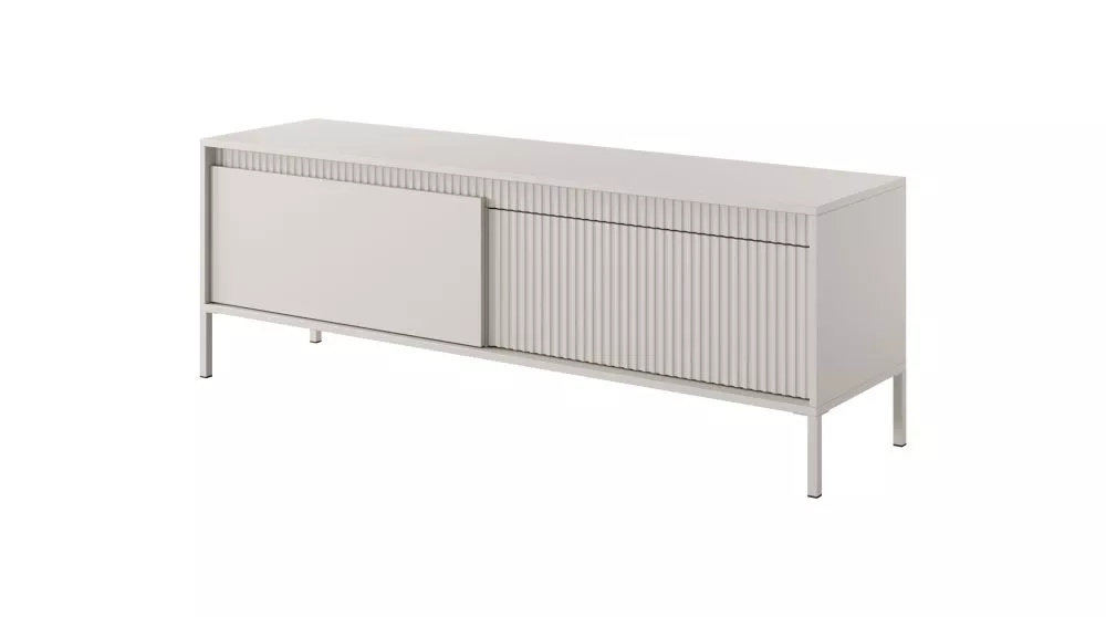 TV tumba Senso D · Bēšs · 153.5 × 39.5 × 53.4 cm
