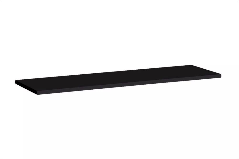 Plaukts Switch PW2 · Melna · 120 × 2.2 × 20 cm
