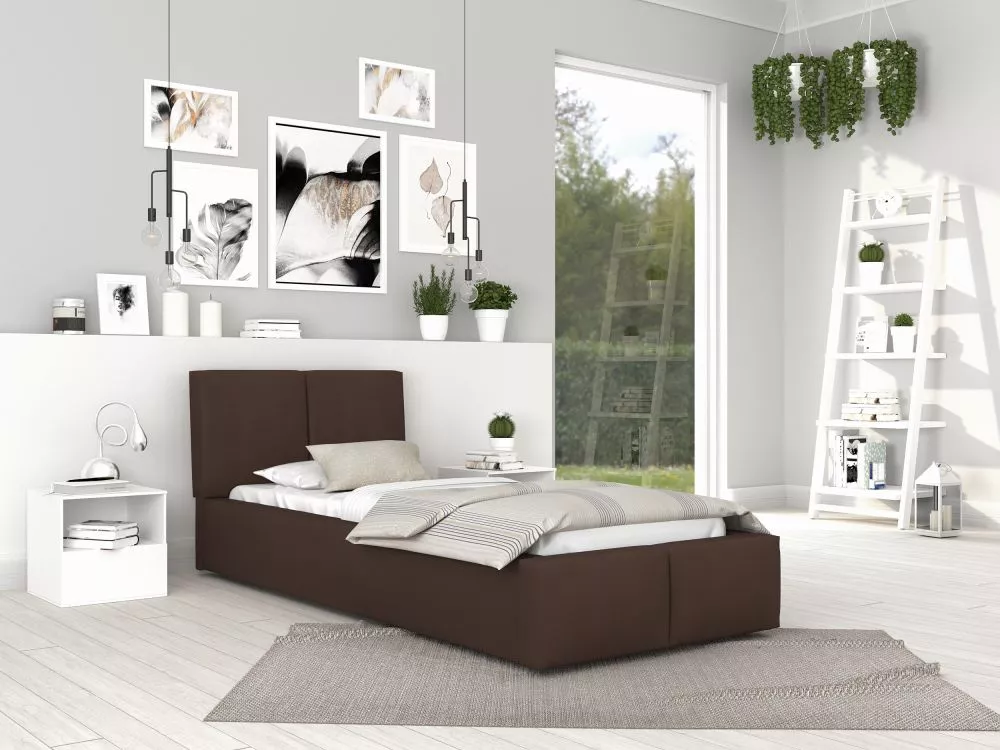 Gulta Fresia Premium Standard ar stelāžu Guļamvietas platums: 120 cm, Guļamvietas garums: 200 cm, stelāžas tips: metāla,