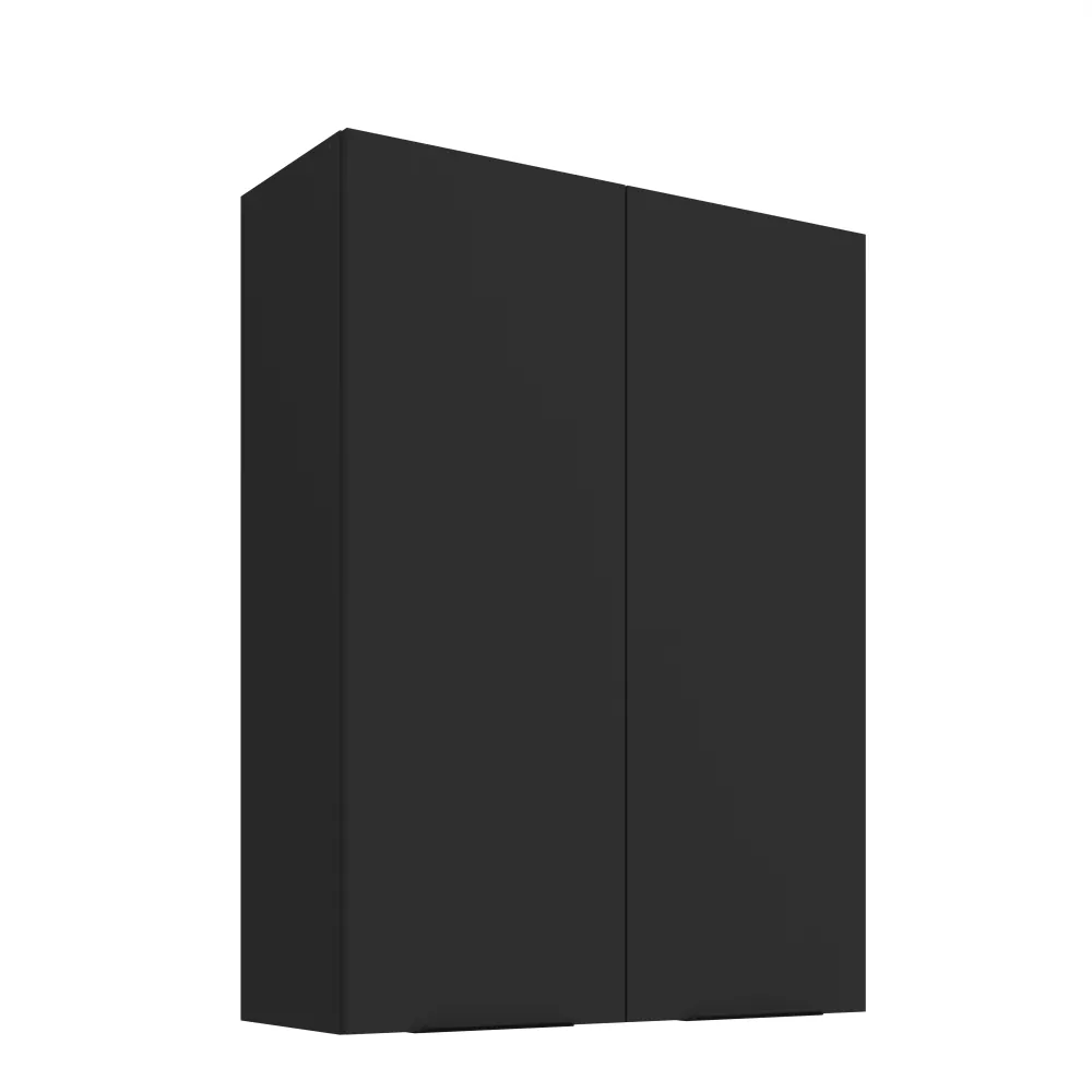 Virtuves skapis Aria Black 80 G-108 2F
