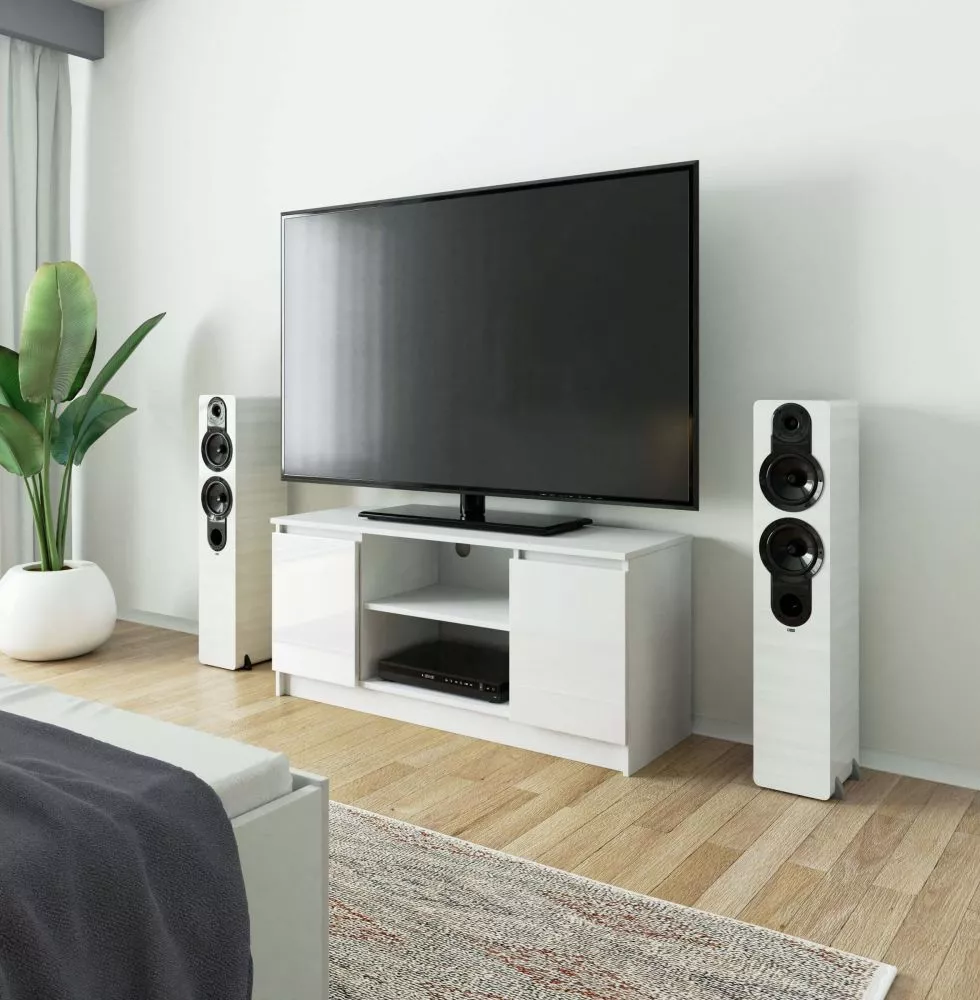 TV tumba RTV 2D1P Gloss · 120 × 40 × 55 cm