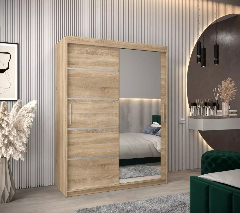 Skapis Verona 2 · Sonoma · 150 × 62 × 200 cm