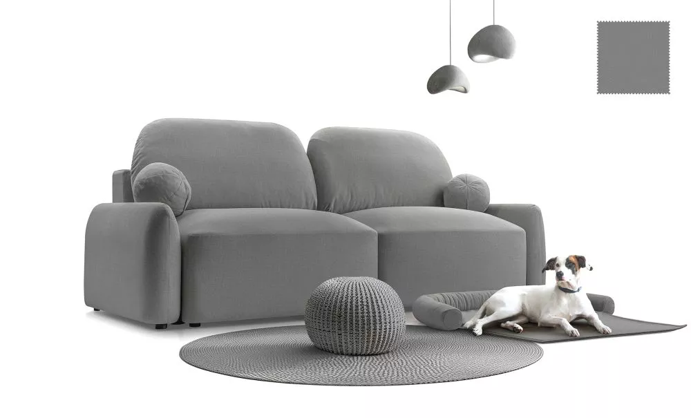 Dīvāns Sevilla Sofa Standard · Pelēks · 106 × 232 × 100 cm