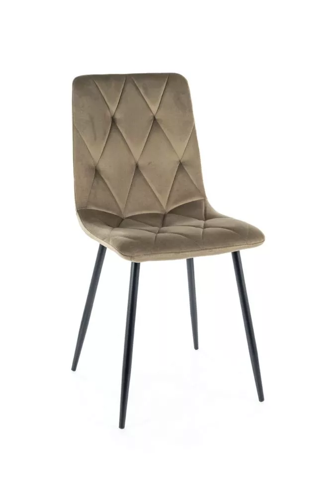 Krēsls Tom Velvet · Olīvu · 91 × 45 × 52 cm