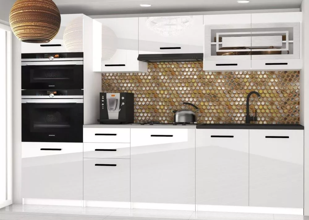 Virtuves komplekts Paula 2 Modern Materiāls : lamināts + MDF plātne,
