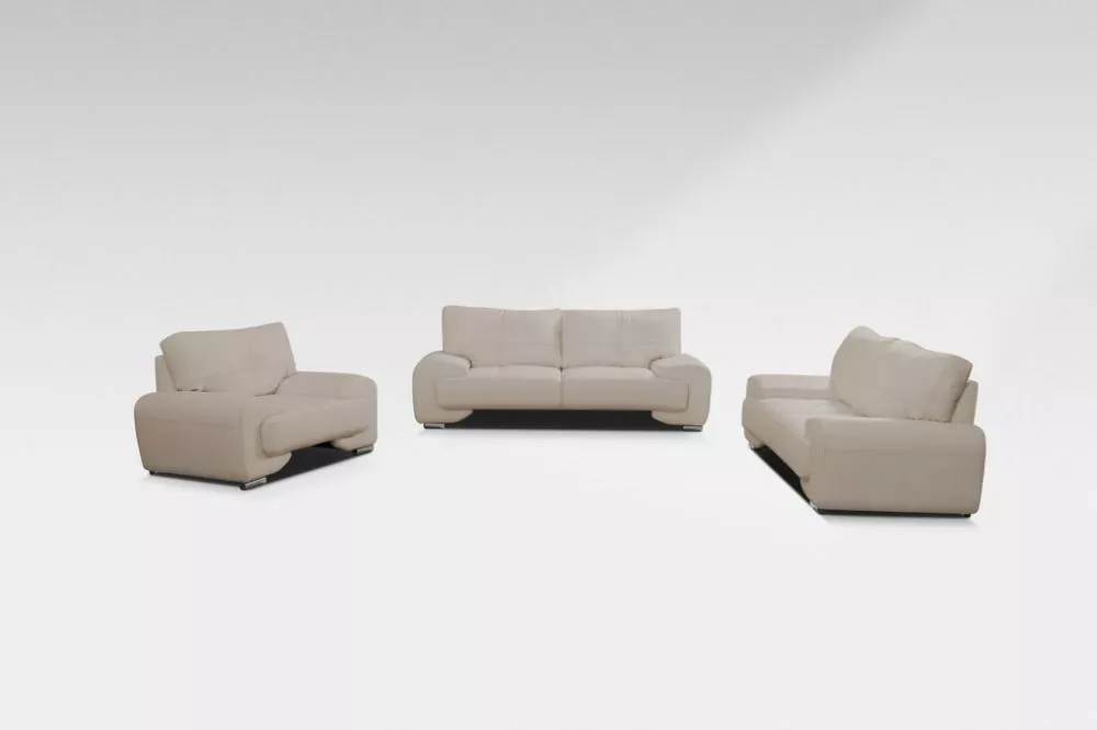 Komplekts Omega Lux 3S+2S+1S Standard · Kapučino · 100 × 230 × 90 cm