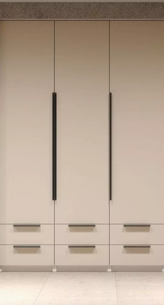 Skapis Combo 5 · Bēšs · 154.5 × 55 × 235 cm