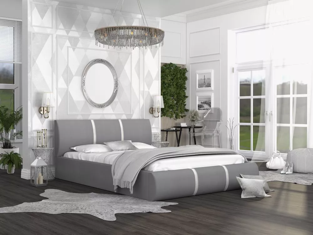 Gulta Fusion Basic Standard ar stelāžu Guļamvietas platums: 140 cm, Guļamvietas garums: 200 cm, stelāžas tips: koka, · P