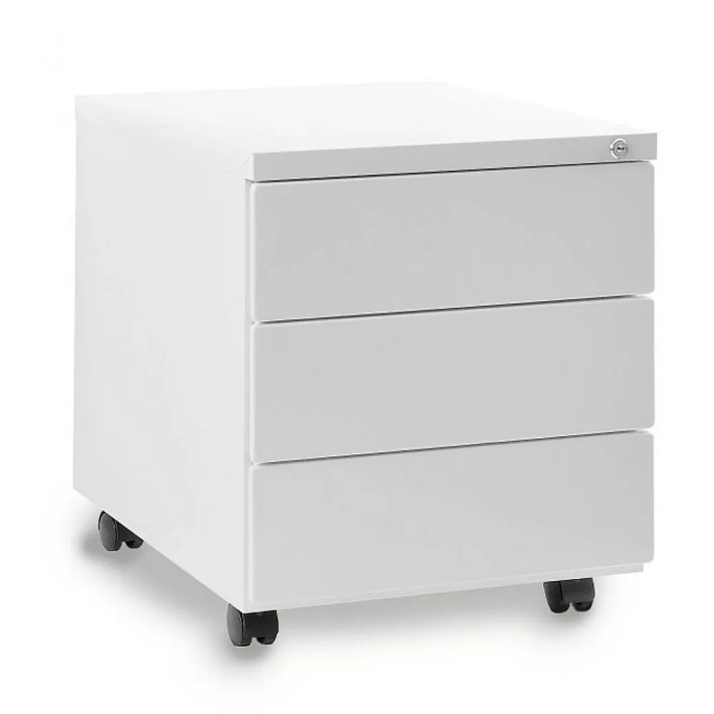 Kumode Kontener 424 · Balts · 39 × 55 × 48 cm