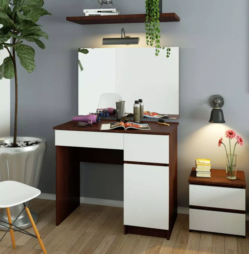 Kosmētikas galds P-2 XL Right · 90 × 142 × 50 cm