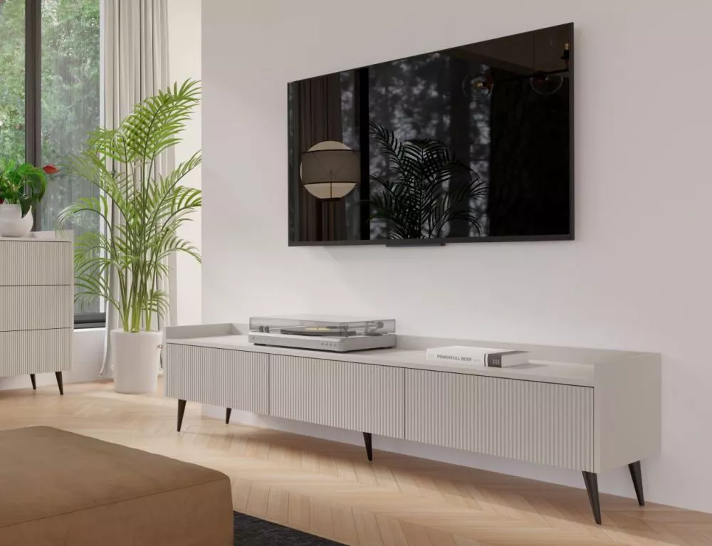 TV tumba Ademo 5/6 · Kašmira · 150 × 41 × 45 cm