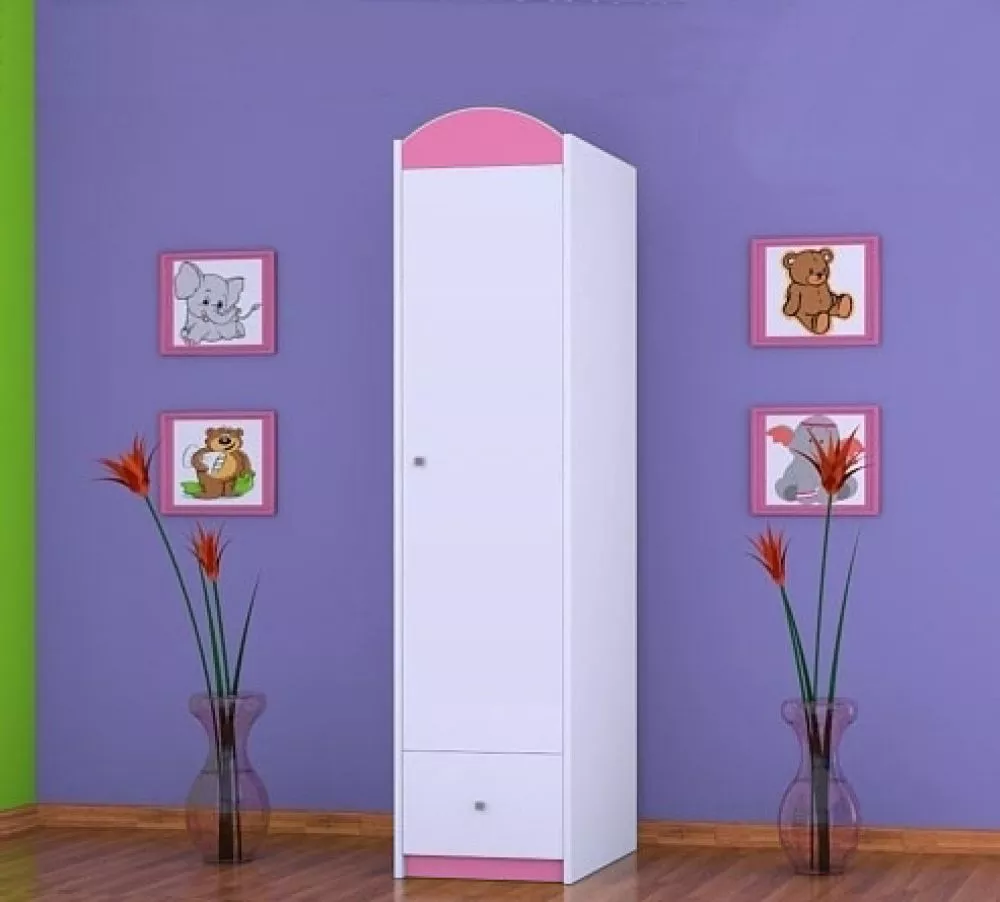 Bērnu skapis Happy SZ03-B · 45 × 54 × 187 cm