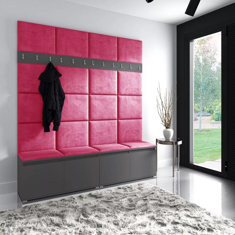 Apavu plaukts Emi 4 Trinity Korpusa krāsa: grafīts, · 200 × 225 × 40 cm