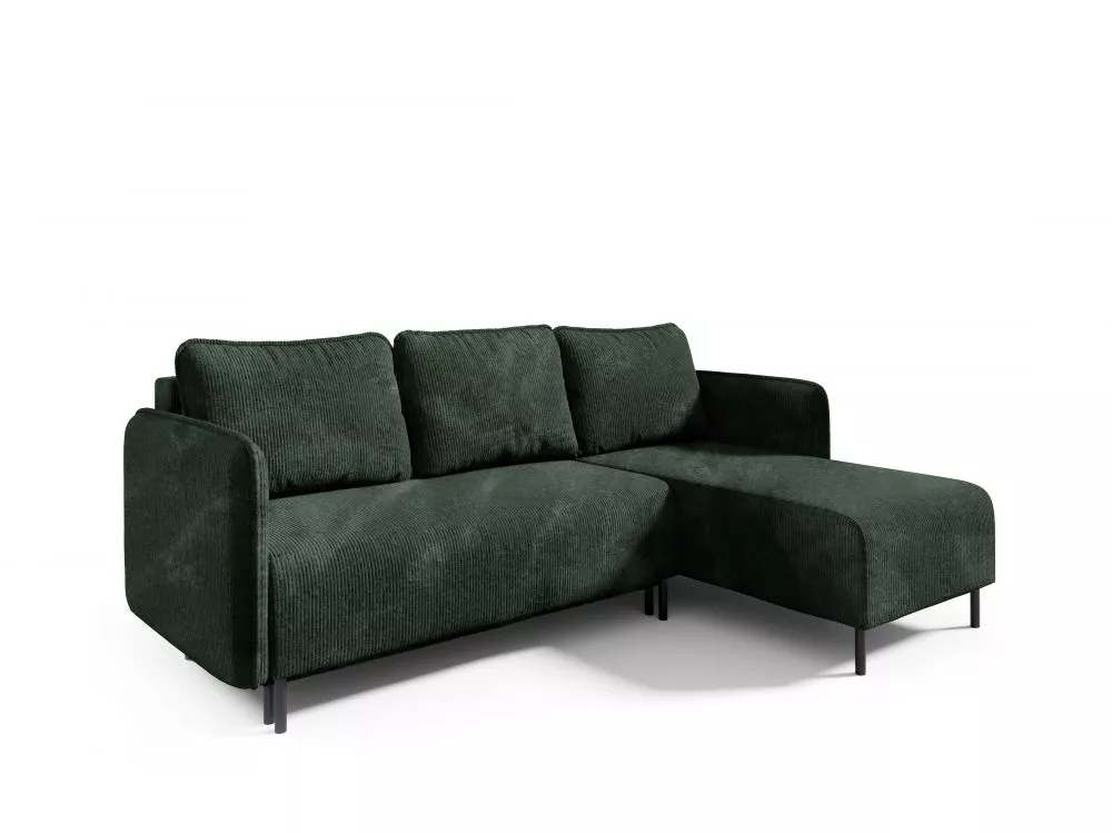 Dīvāns Brikue L Standard · Zaļš · 162 × 236 × 90 cm