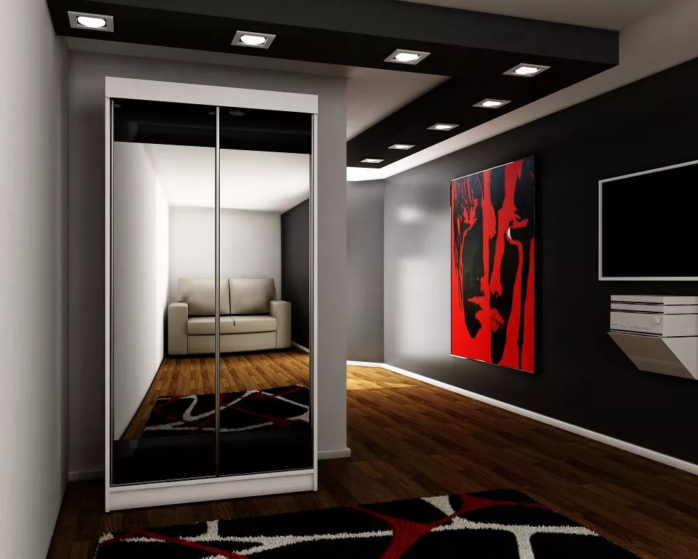 Skapis Top 32 ar LED · Balts · 100 × 62 × 200 cm