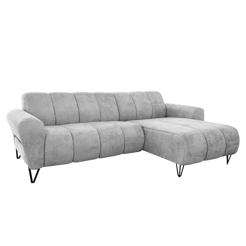 Dīvāns VOLARE L Mini Standard · Gaiši pelēks · 165 × 256 × 83 cm
