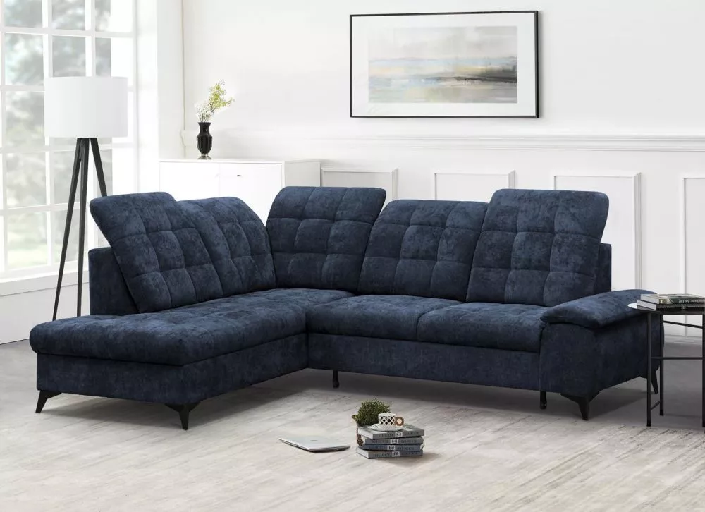 Dīvāns Betty Relax standard · Tumši zils · 212 × 260 × 89 cm