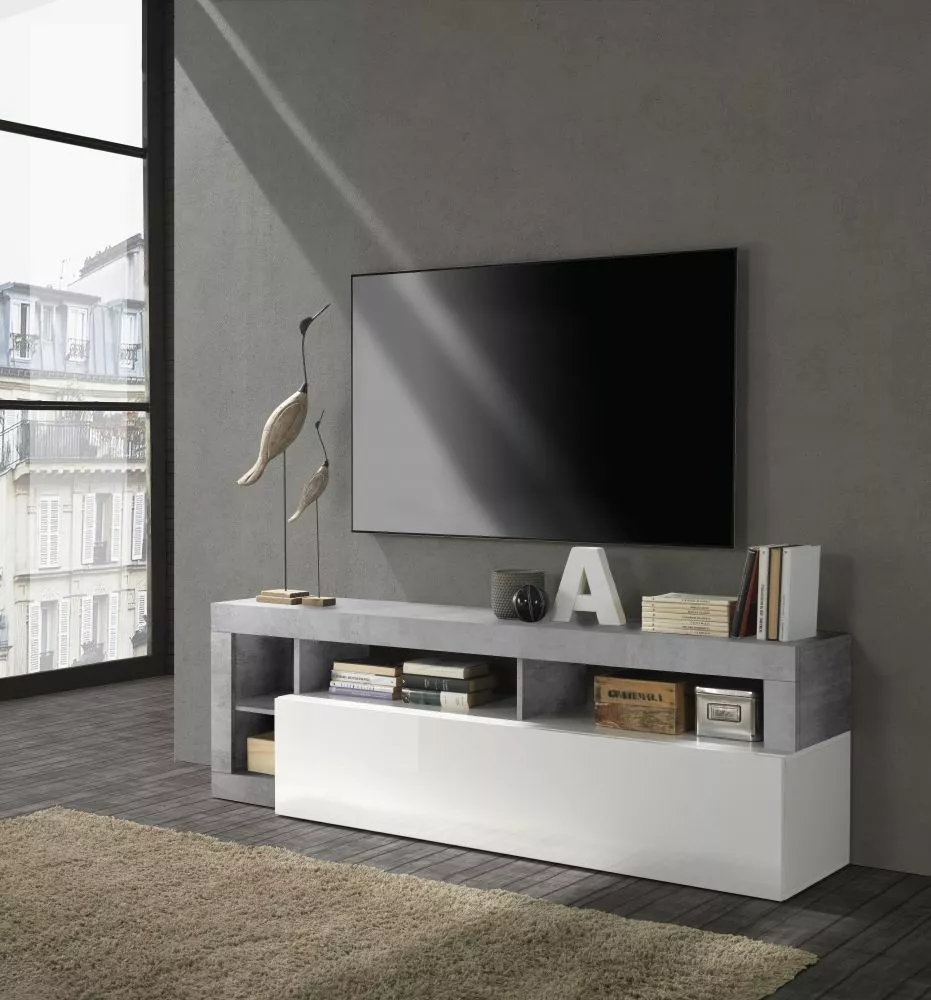 TV tumba Hamburg RTV · 184 × 42 × 58 cm