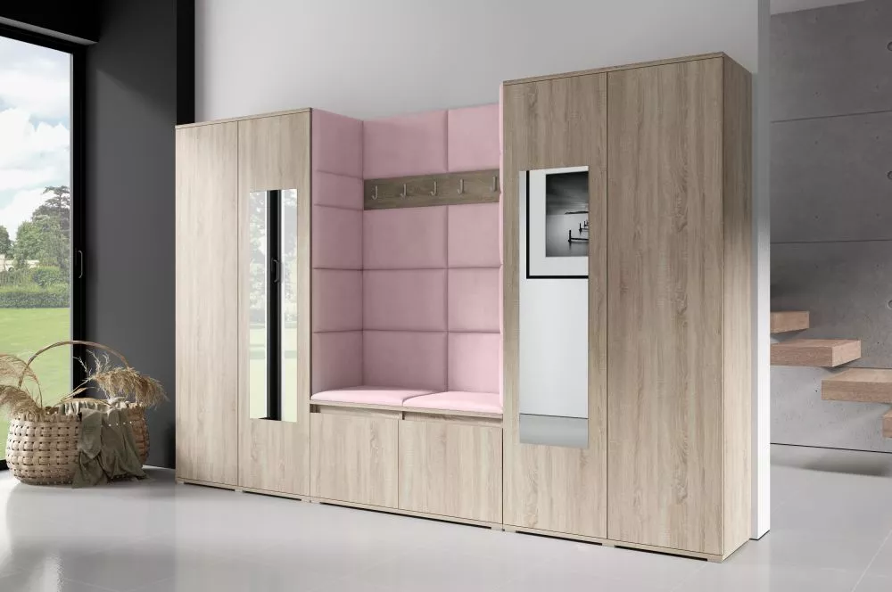 Apavu plaukts Emi 10 Trinity Korpusa krāsa: sonoma, · 280 × 185 × 40 cm