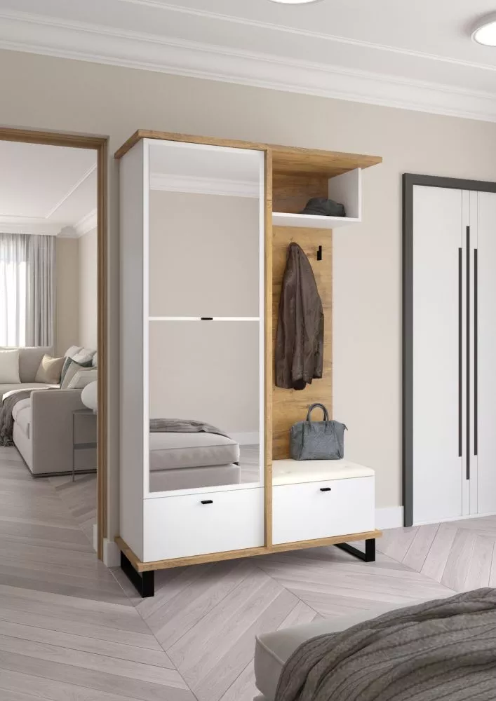 Koridora iekārta Cross CRO-14 Beige · 120 × 45 × 195 cm