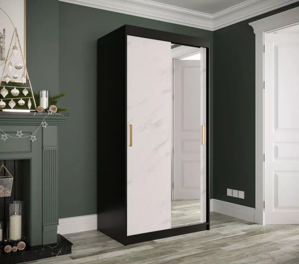 Skapis Marmur T2 · 100 × 62 × 200 cm
