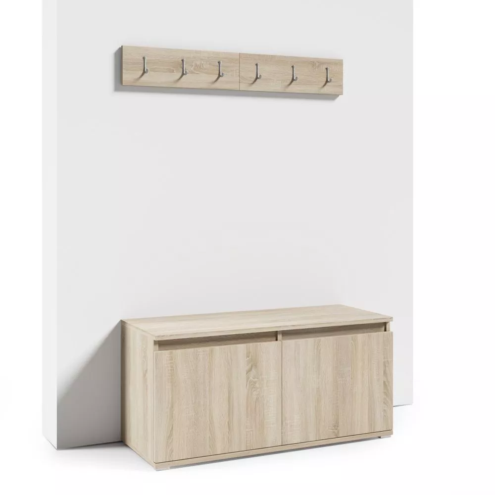 Apavu plaukts Emi Set Korpusa krāsa: sonoma, · 100 × 40 cm