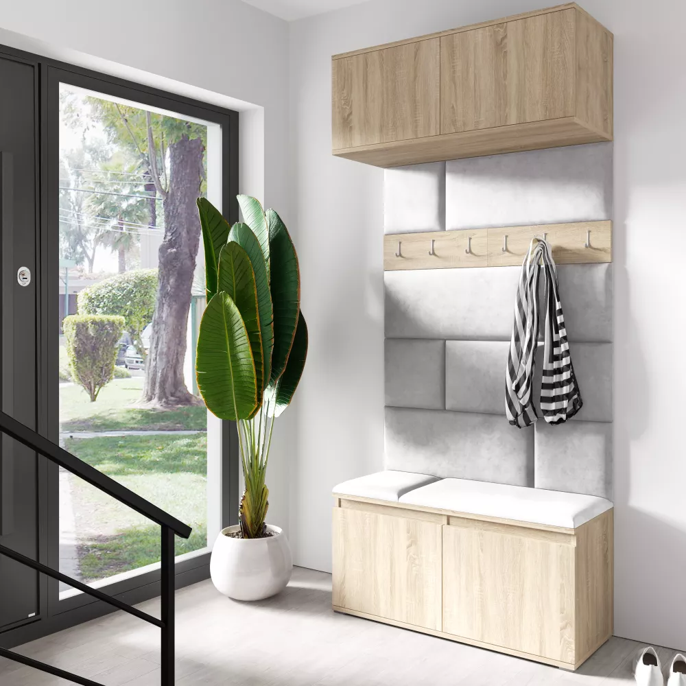 Apavu plaukts Emi 23 Trinity Korpusa krāsa: sonoma, · 100 × 225 × 40 cm