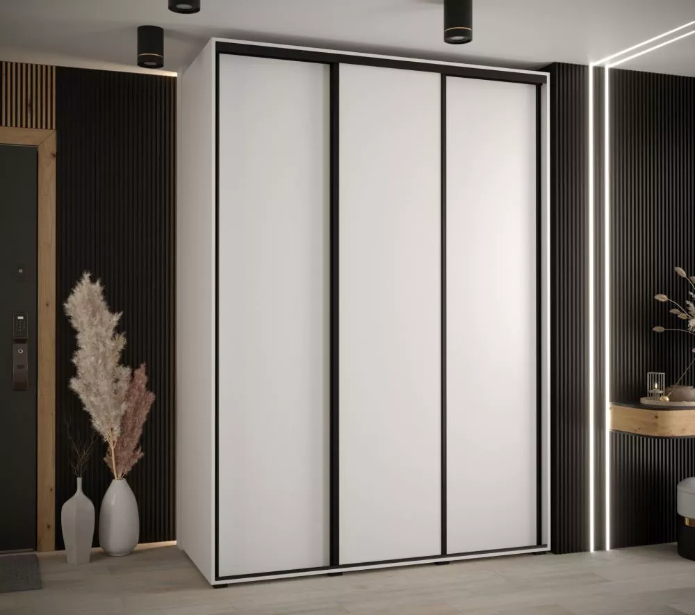 Skapis Cannes 1 · Balts · 170 × 60 × 205.2 cm