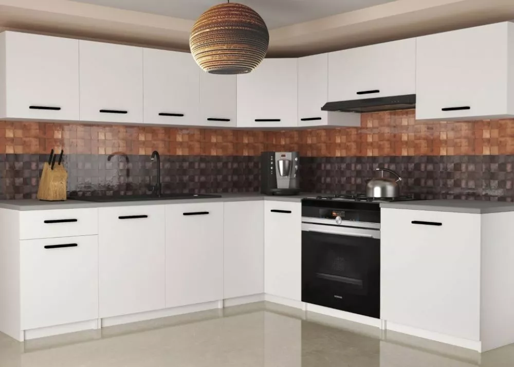 Virtuves komplekts Uniquaplus Materiāls : lamināts + MDF plātne,