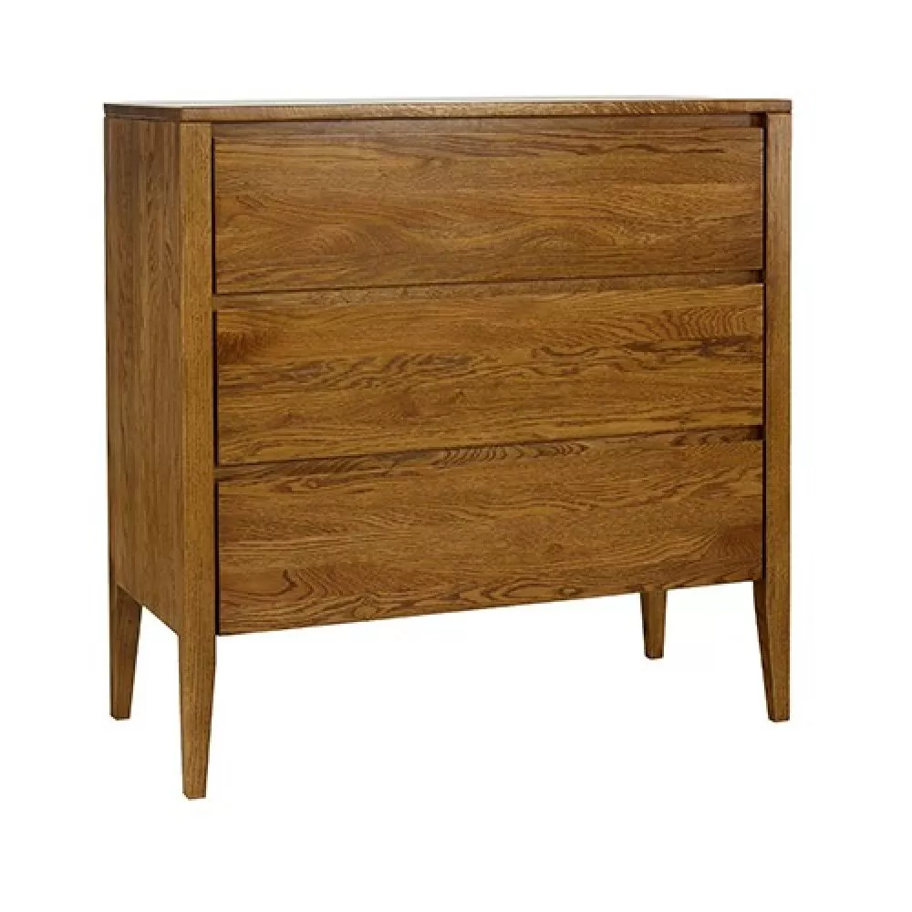 Kumode KD 317 · Tumšais ozols · 95 × 43 × 95 cm