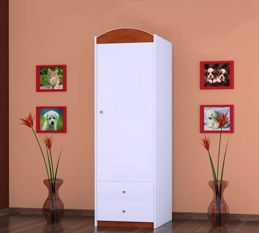 Bērnu skapis Happy SZ04-B · 60 × 54 × 187 cm