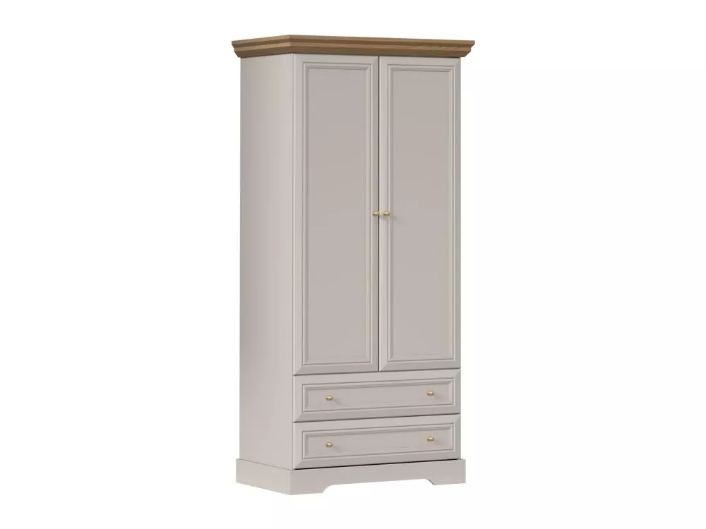 Skapis Kora Plus KS1 · Kašmira · 88.5 × 55 × 188.5 cm