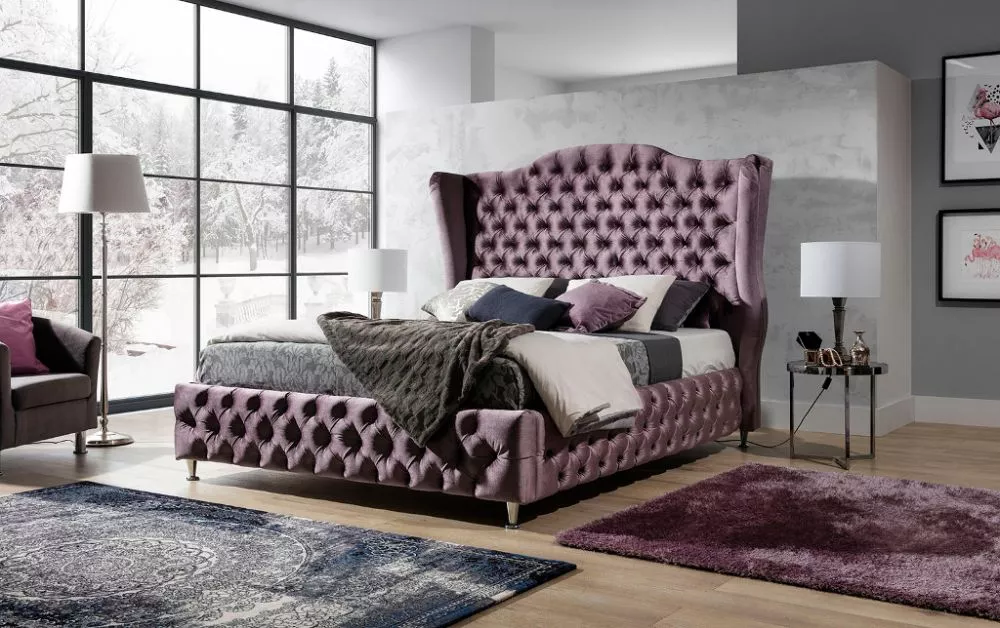 Gulta Baron Basic Standard ar stelāžu Guļamvietas platums: 140 cm, Guļamvietas garums: 200 cm, stelāžas tips: Elastīga s