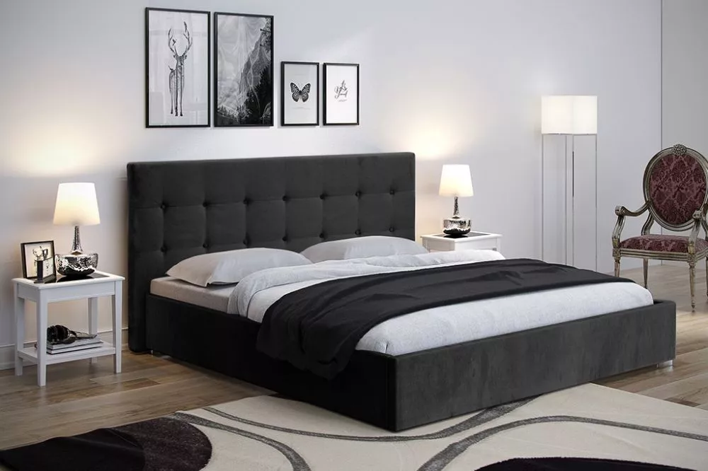 Gulta Ala Basic Standard ar stelāžu Guļamvietas platums: 180 cm, Guļamvietas garums: 200 cm, stelāžas tips: Elastīga ste