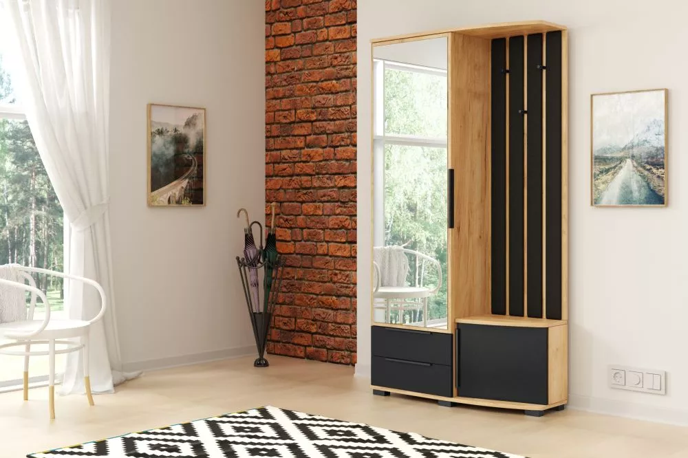 Koridora iekārta Loft L · 100 × 35 × 190 cm