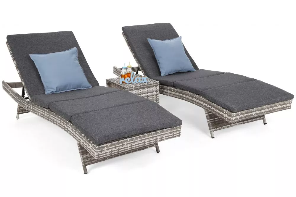 Sauļošanās krēsls Bora Bora Garden · 74 × 208 × 34 cm