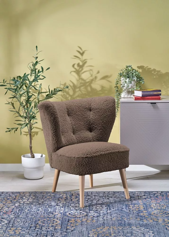 Krēsls Mocca Comfort · Tumši brūns · 81 × 70 × 71 cm