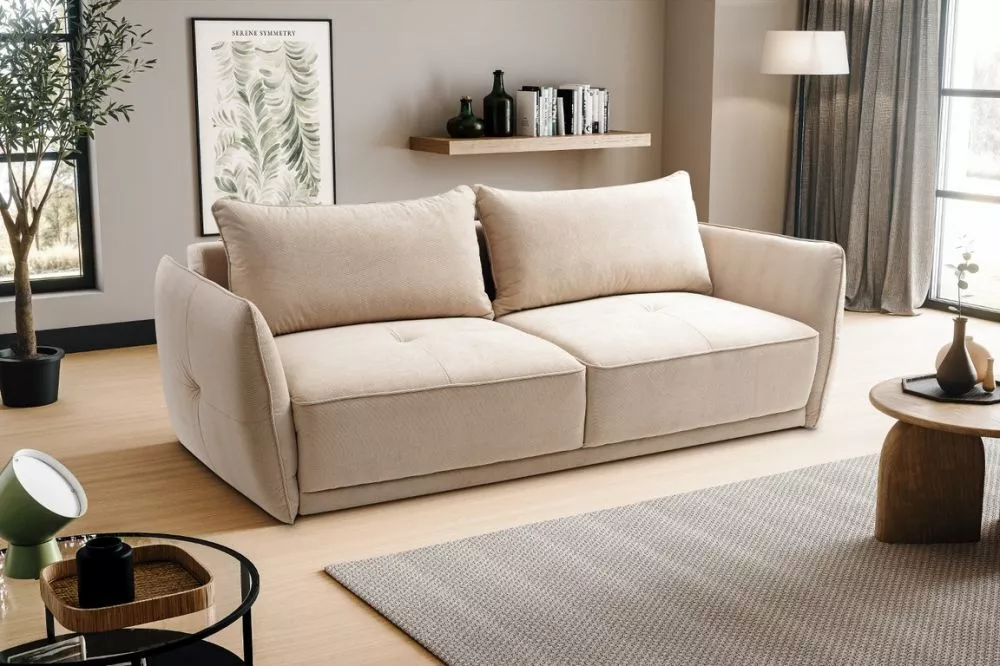 Dīvāns Letto Sofa Standard · Gaiši bēšs · 104 × 233 × 76 cm