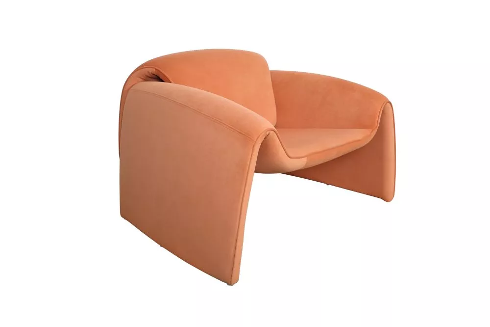 Mīksts krēsls Nua N78 · Oranžs · 90 × 81 × 63.5 cm