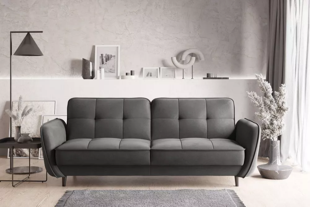 Dīvāns Bellis Comfort Standard · Grafīts · 90 × 220 × 83 cm