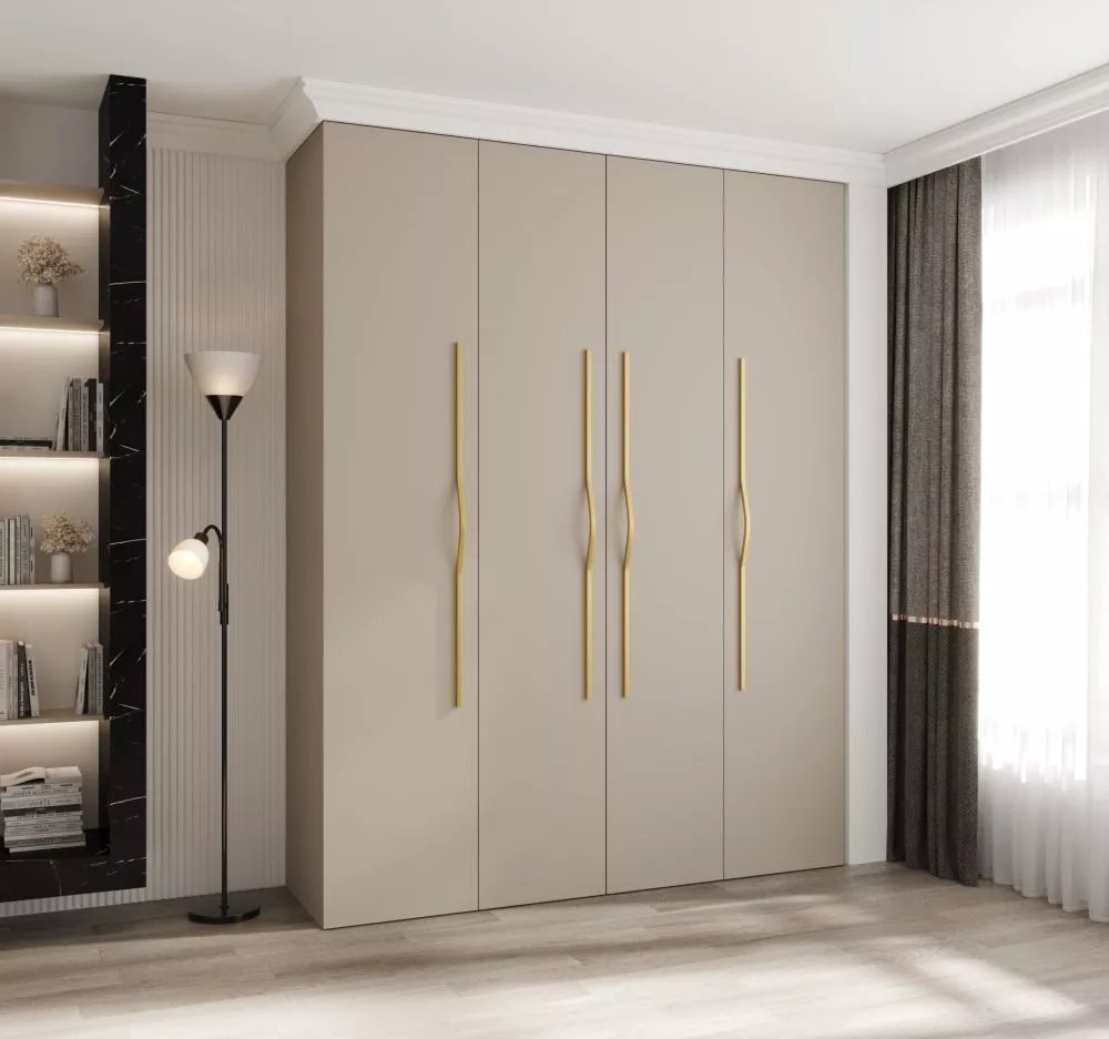 Skapis Como 2 · Kašmira · 190 × 50 × 245.5 cm