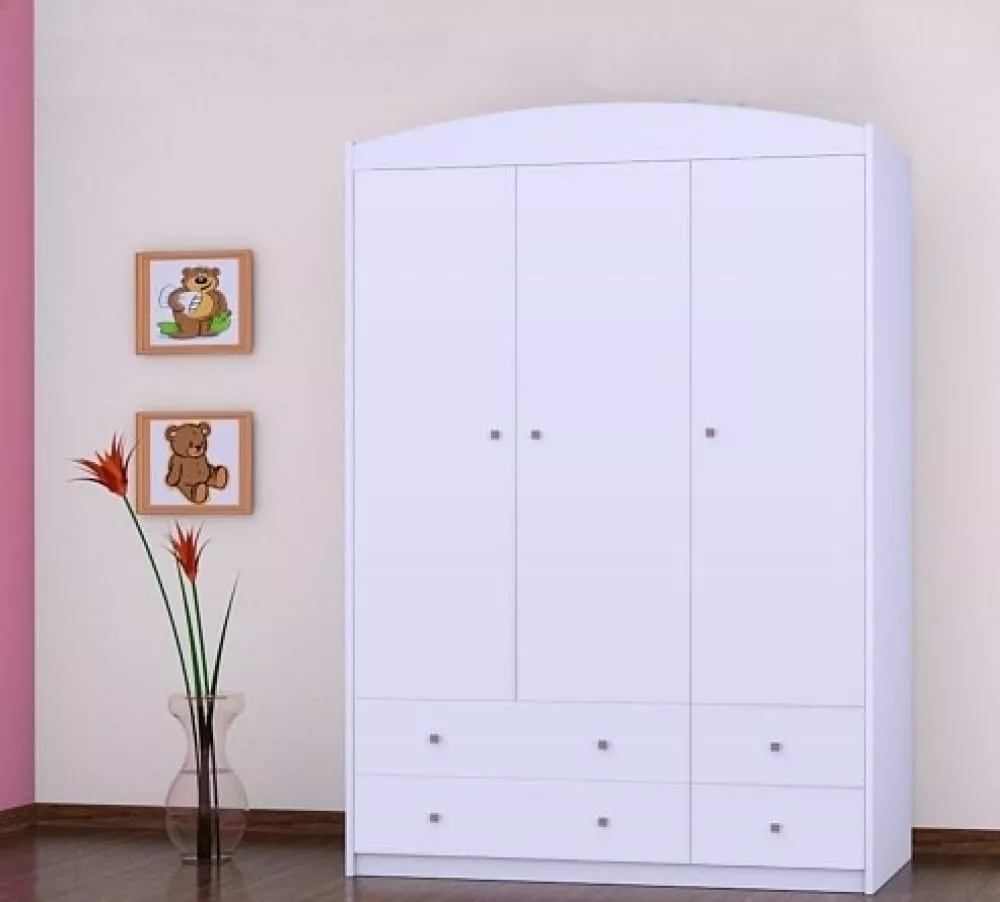 Bērnu skapis Happy SZ09-A · 132 × 54 × 187 cm