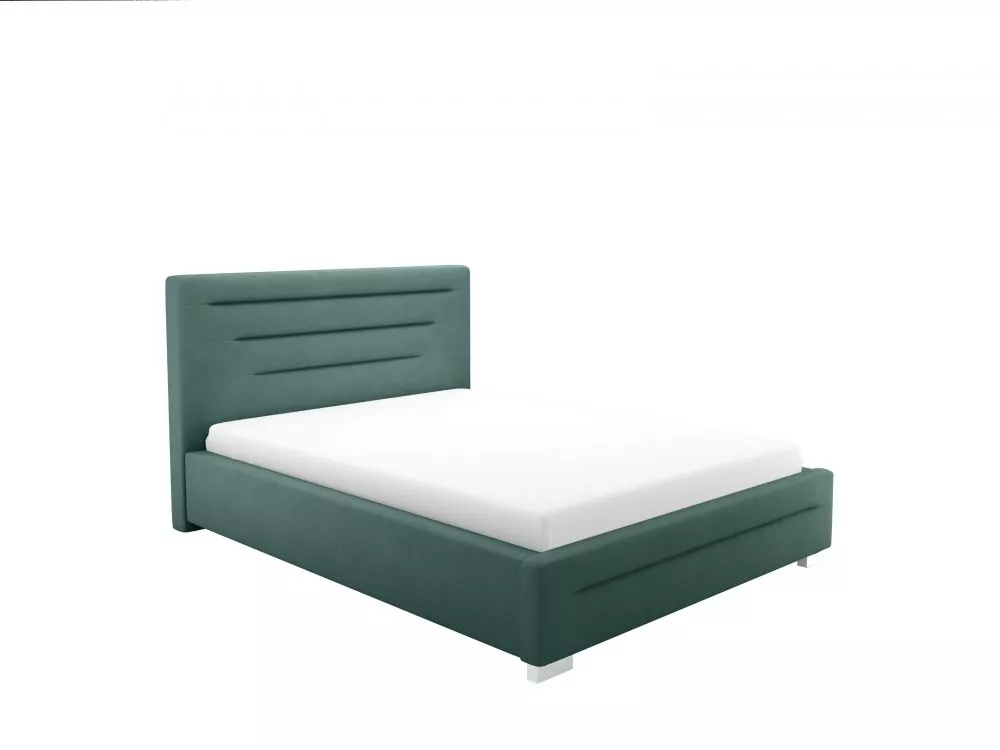 Gulta Fluence Standard ar stelāžu Guļamvietas platums: 160 cm, Guļamvietas garums: 200 cm, stelāžas tips: metāla, · Jūra